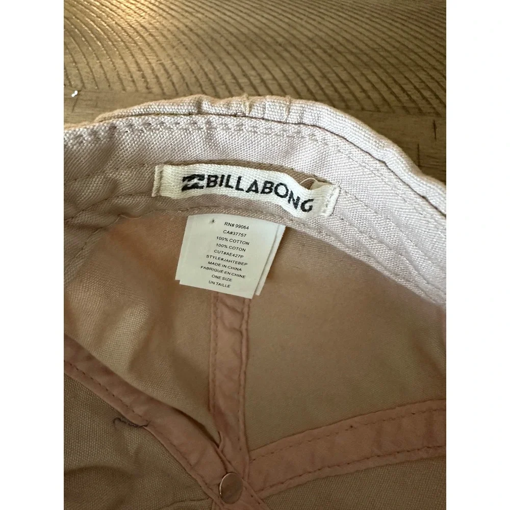 Billabong‎ Distressed Script B Dad Hat - Sand/Beige